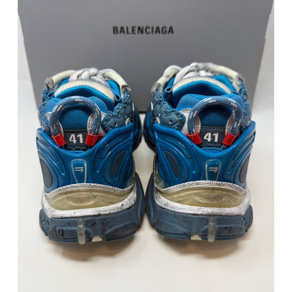 Balenciaga Marathon Runner Sneaker Blue Unreleased Demna Size 8 US 41 EU